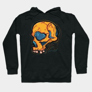 Abstract Skull Head Hoodie